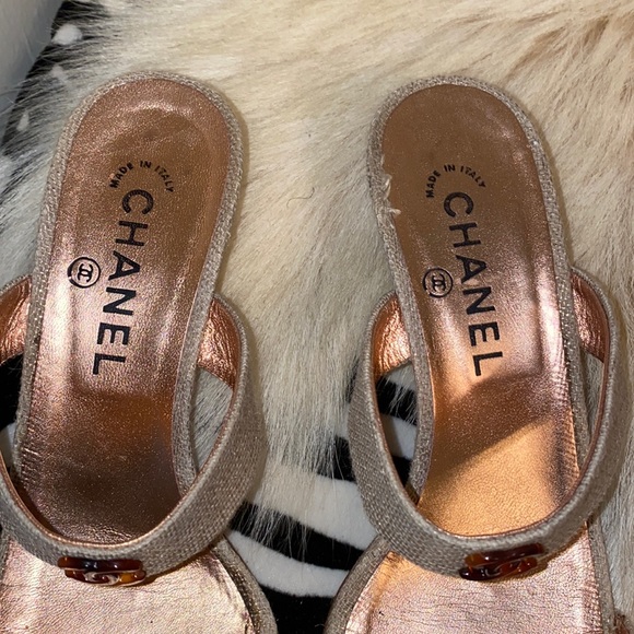 Chanel heel high Sandal size 38 - Picture 5 of 14